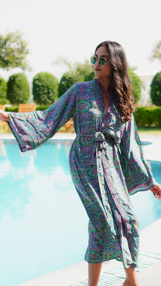Robe - Green Patterns