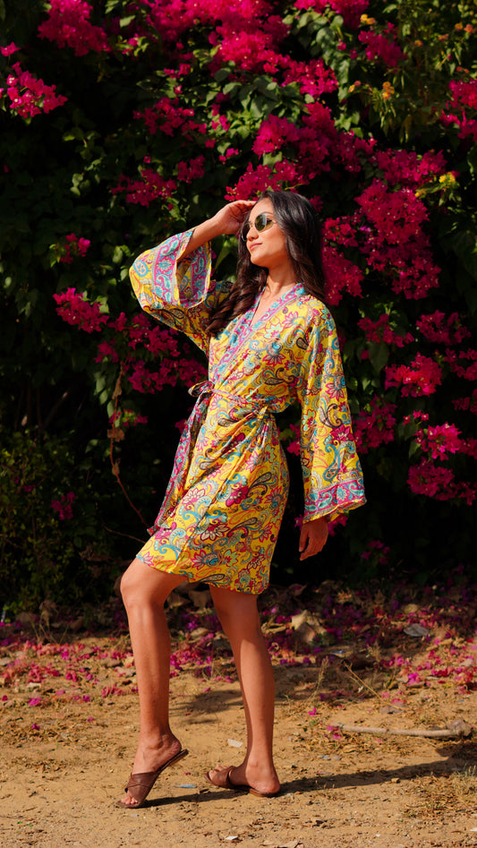 Short Robe - Sunny Day