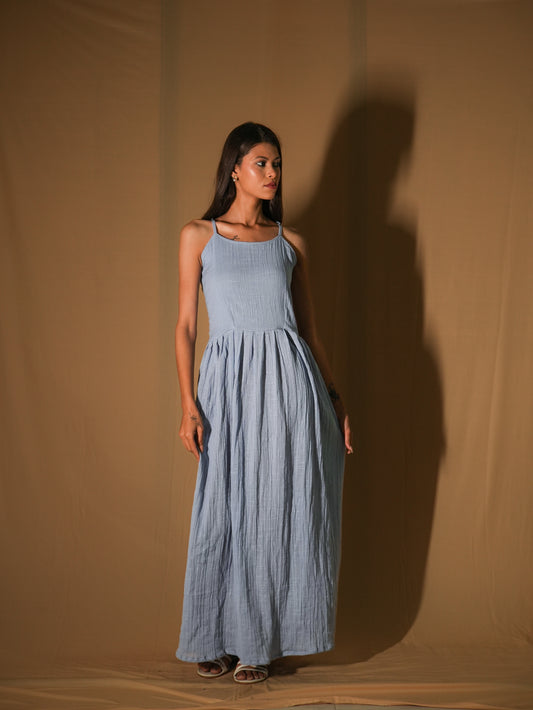 Everyday Strap Maxi - Neeli Cotton Breeze