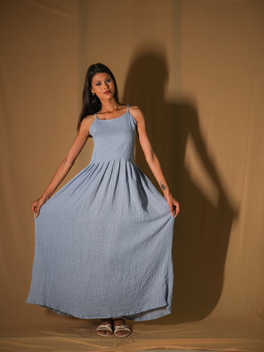 Everyday Strap Maxi - Neeli Cotton Breeze