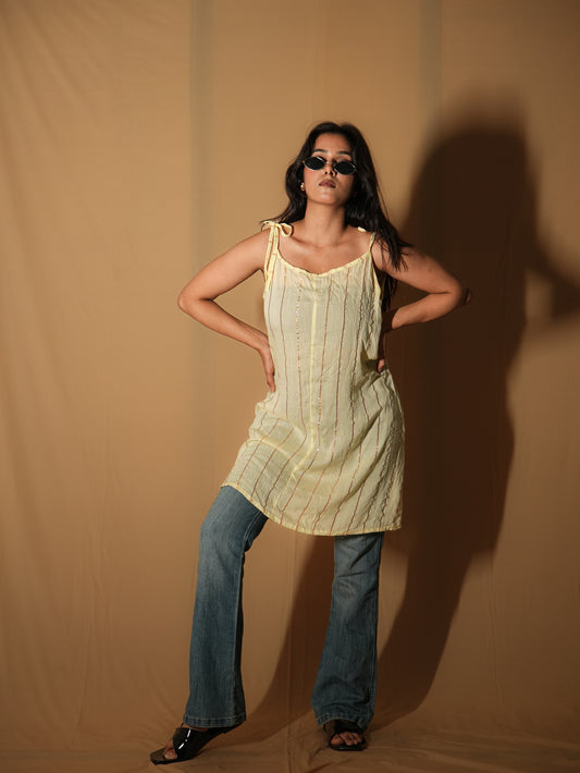 Tunic Kirti - Mellow Yellow