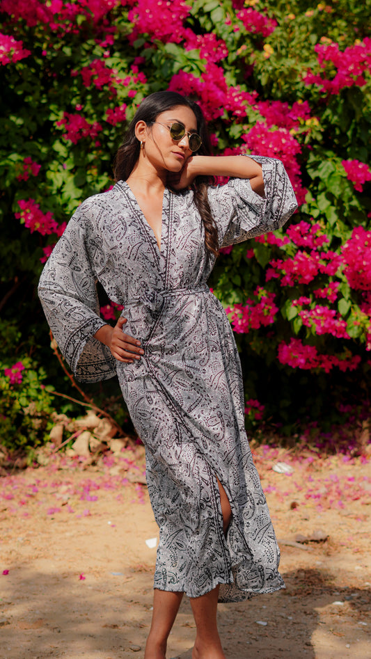 Robe - White Mango