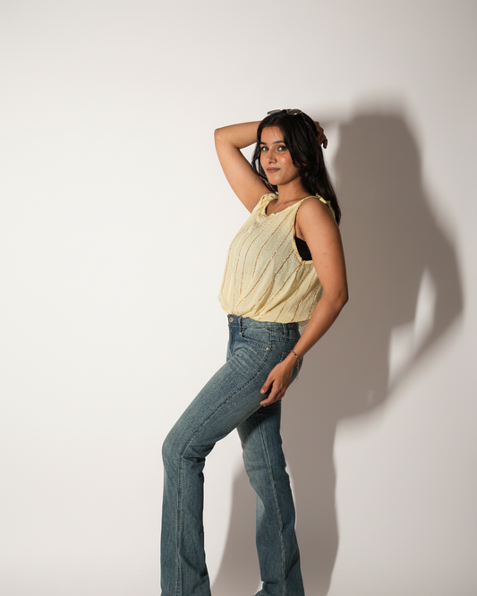 Tunic Kirti - Mellow Yellow