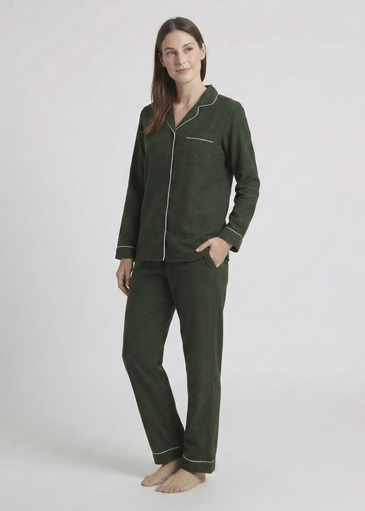 PYJAMAS SET - FOREST GREEN