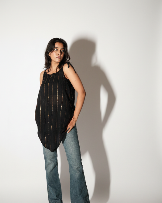 Tunic Kirti - Grinckle Black