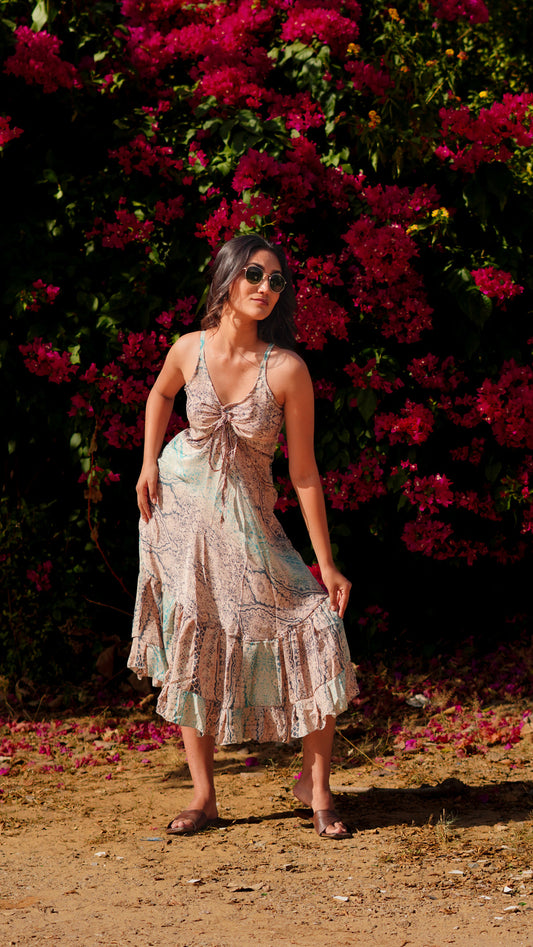 Short Maxi - Cream Ocean