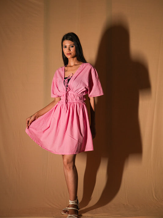 Sunkissed Blush Dress - Cotton Candy Pink