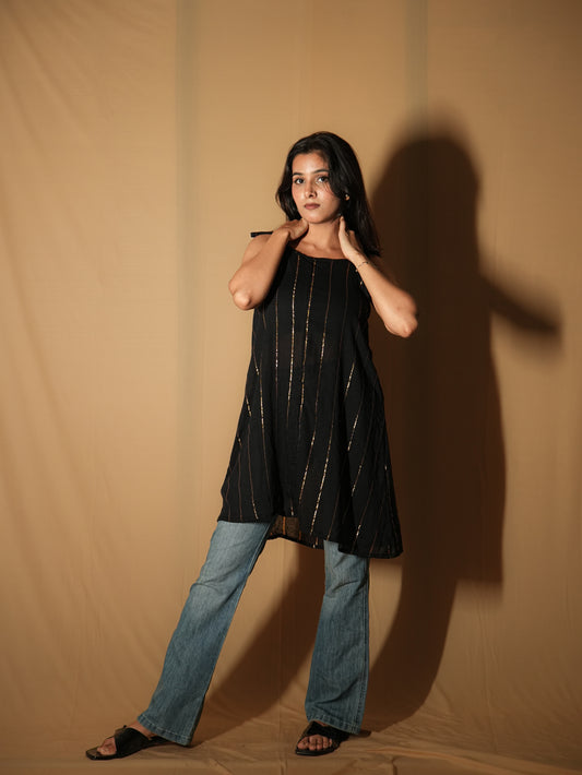 Tunic Kirti - Grinckle Black
