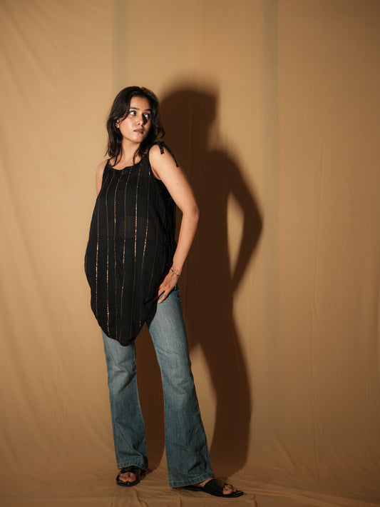 Tunic Kirti - Grinckle Black