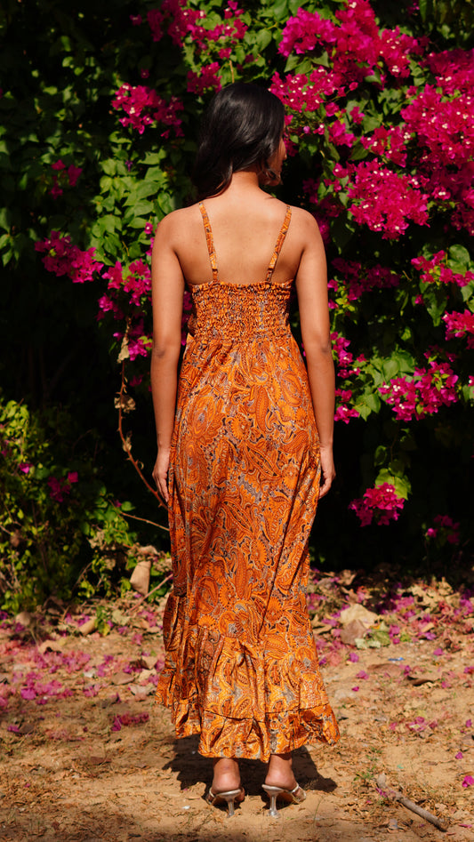 Long Maxi - Design Mehndi