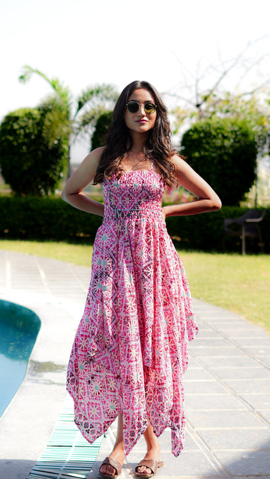 Long Zungle - Pink Shades