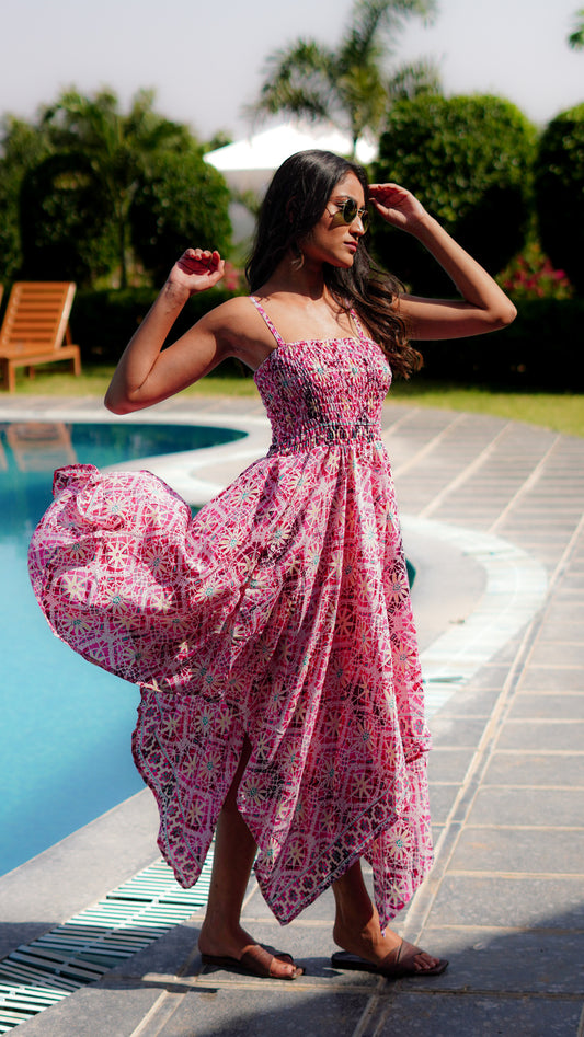 Long Zungle - Pink Shades