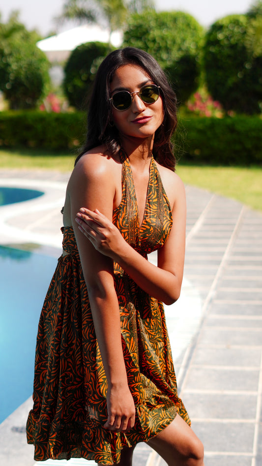 Backless - Tiger Brown