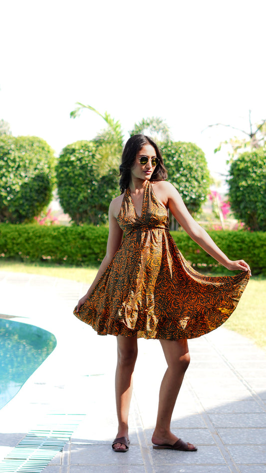 Backless - Tiger Brown