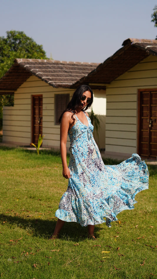 Long Maxi - Ocean Blue