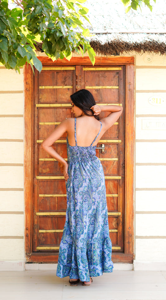 Long Maxi - Blue Shades