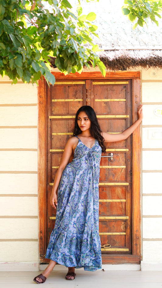 Long Maxi - Blue Shades