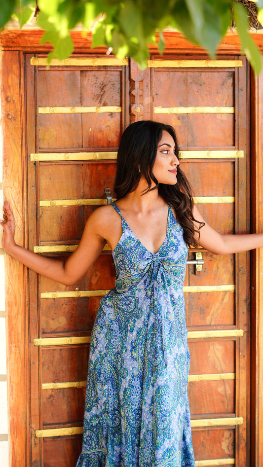 Long Maxi - Blue Shades