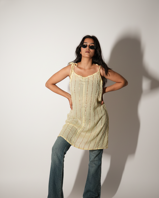 Tunic Kirti - Mellow Yellow