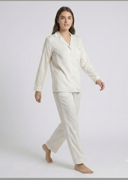 PYJAMAS SET - SHELL WHITE
